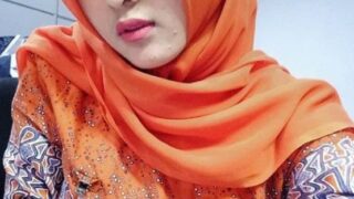 Bulan Viral Jilbab Biru Baju Rajut hitam Mempertontonkan Susu Tetek Imut